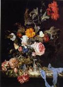 unknow artist Floral, beautiful classical still life of flowers.045 oil painting reproduction